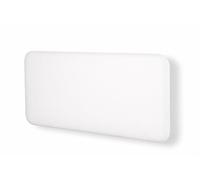 Mill Invisible Radiador Eléctrico Wi-Fi 2000W, Calefactor Inteligente de Bajo Consumo para 24-28 m2, Radiador Eléctrico para Baño, Montaje en Pared, Blanco, Diseño Noruego