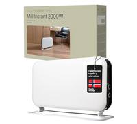 Mill SG2000MEC Convector eléctrico portátil 2000W Calienta hasta 41m², Blanco (Blanco, 24-28 m² - MEC)