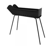 Mille BBQ-40 Go - Barbacoa de carbón para pinchos - 40x14cm