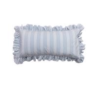 Mille Notti Funda de almohada Camicia Balza Azul claro. 50x90 cm