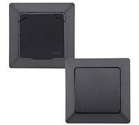 MILOS set "Feuchtraum XS", 2 piezas, antracita, IP44