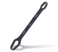 Mimdixy Llave autoajustable multifuncional para tuercas de 8-22 mm, herramientas de llave ajustable autoajustable de doble extremo, llavemétrica de acero para automoción ligera
