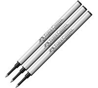 Mina de repuesto de tinta roller Basic - Faber-Castell 148712, 3er Pack, 1