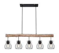 Mina Lámpara colgante (40 W, L x An x Al: 104 x 13,6 x 140 cm, Negro, E27)
