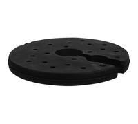 MINAOLULUS Base de Peso Redonda para Lámpara de Pie de Escritorio, Contrapeso de Plástico Seguro de 24 Cm de Diámetro, Chasis Estable para Lámparas de Oficina y Uso DIY