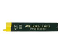 Minas Finas FABER-CASTELL Super-Polymer 0,35 mm. HB