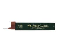 Minas Finas FABER-CASTELL Super-Polymer 0,5 mm. HB