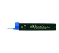 Minas Finas FABER-CASTELL Super-Polymer 0,7 mm. HB