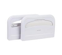 Mind Reader Dispensador de Fundas de Inodoro, Protectores de Asiento de Papel Desechables, urnas de Pared, Almacenamiento Colgante para letrina, Hojas sanitarias para Orinal, acrílico Resistente,