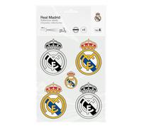 MINE STAMP - 9 Etiquetas Reflectantes Real Madrid | Homologadas 200m