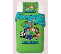 Minecraft Adolescente Funda Nórdica Cama 90 135x200 + Funda Classic Crew