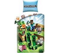 Minecraft Cactus Run Funda Nórdica Cama 90 140x200 + Funda Almohada 70x90