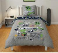 Minecraft Creeper TNT Oveja Funda Nórdica Cama 90 140x200 + Funda 63x63
