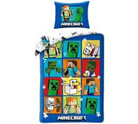 Minecraft Creepers Funda Nórdica Cama 90 140x200 + Funda 70x90