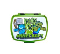 Minecraft Fiambrera Sandwichera Rectangular Infantil para Almuerzo Merienda