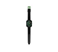 Minecraft Reloj analógico de Cuarzo para niño con Correa de Silicona MIN9011, Negro, Pulsera