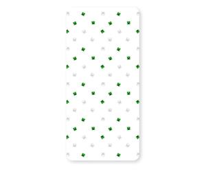 Minecraft Sábana Bajera Oficial Individual | Diseño de cuadrículas | Diseñada para Camas Individuales | Poliéster Suave con Borde elástico Dormitorio Infantil | Verde y Blanco