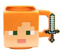 Minecraft - Taza Taza de Cerámica - Capacidad de 650 ml - Taza de Alex Taza de Café - Mercancía Juego 3D - Mercancía de Videojuegos