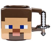Minecraft - Taza Taza de Cerámica - Capacidad de 650 ml - Taza del Creeper - Taza de Café - Mercancía Juego 3D - Mercancía de Videojuegos