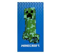 Halantex Toalla de baño y playa Minecraft 70x140 cm 100% algodón Oficial