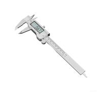 Minflora Calibrador digital Vernier, medición multimodo para profundidad de paso interno externo, calibrador vernier electrónico, material de acero inoxidable, para ingeniería (Luminoso 200 mm)