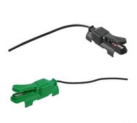 Minflora Interruptor de gatillo TIG, carcasa de metal de plástico, accesorio de soldadura de argón para antorchas TIG, interruptor con cable, diseño de grapas seguras