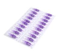 MINGD 20 unids/caja agujas de cartucho de tatuaje #10 0,30mm revestimiento redondo for cartucho for tatuar máquina agarres de tatuaje (Size : 3F)