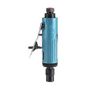 mingzhe Amoladora Angular Neumática de Aire de Corte 1/4, Mini Pinza Ligera 23000rpm 3mm con Seguridad para Pulido Pulido Metales (Azul)