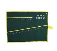 mingzhe Bolsa de Lona para Llaves, Organizador de Almacenamiento Herramientas con Diseño Rollo Portátil para Llaves Inglesas y Herramientas Manuales, 6, 8, 10, 12, 14 y 25 B (25 uds.)