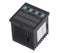 Mingzhe Contador Temporizador con Pantalla Digital LED de 6 Dígitos para Líneas de Montaje Industriales, Función Preestablecida, Tamaño Ligero