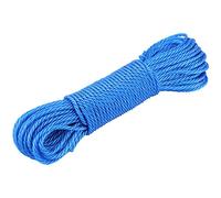 mingzhe Cuerda de Nailon de 20 M, Cuerda para Tendedero para Jardín, Camping, Uso Al Aire Libre, Hilo Nailon 65,6 Pies (Azul)