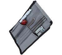 mingzhe Kit de Afilado de Motosierra, Juego 8 Piezas con Herramienta Calibre Profundidad para Mantenimiento Motosierra, Tablero Archivos, 3 Limas Redondas, Limpiado