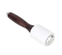 mingzhe Martillo de Cuero de Nailon para Tallar, Madera Equilibrado 360 | Cabezal de Nailon para Punzonado Duradero, Schima Superba, Herramienta Ergonómica para Artesanía en Cuero