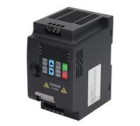 Mingzhe Mini Variador de Frecuencia Variable, Controlador de Motor 0,75 KW, Inversor Eficiente para Bombas Agua y Máquinas, Construcción Aluminio