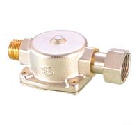Minhe Filtro de gas de latón de cobre para calentador de agua, accesorios de filtro interno y externo con adaptador, de larga duración para filtro de línea de GLP para fontanería doméstica, conexión