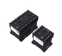 Mini AC Contactor CJX2-K K0910 K0901 K1210 K1201 K1610 230V 50Hz 60Hz 9A 12A 16A 110V 24V 1pcs(CJX2K1601N AC,24V)