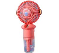Mini aire acondicionado de mano, Mini ventilador de mano con Humidificador portátil recargable por USB, Enfriador de niebla, Ventilador de mano con agua , ventilador de pulverización de refrigeración