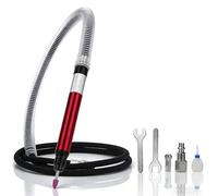 Mini Amoladora Aire Comprimido, 6500RPM Juego De Amoladora Recta PequeñA NeumáTica Lijadora De Barra De Aire LáPiz De Pulido, Pneumatic Pencil Micro Die Grinder Para Grabar, Cortar, Esmerilar, pulir