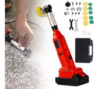Mini amoladora angular con ángulo de 90 grados y motor sin escobillas de 600 W.