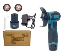 Mini amoladora angular, diseño inalámbrico, versátil capacidad de corte, 12V