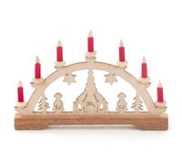 Mini Arco De Luz Iglesia, Velas Rojas 70x45x10mm NUEVO
