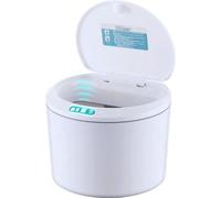 Mini aspiradora automática con sensor – Contenedor de residuos eléctrico para cocina, oficina y automóvil – 3 litros