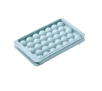 Mini bandeja redonda for cubitos de hielo con tapa for congelador, té, café, refrigeración,For Home Kitchen Use(1PC Blue)