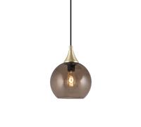 Globen Lighting Lámpara de techo Bowl mini marrón