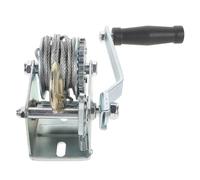 Mini cabrestante de mano de 500 libras de capacidad, manivela de trinquete portátil para remolque, carga, control manual, elevador resistente para barcos y equipos