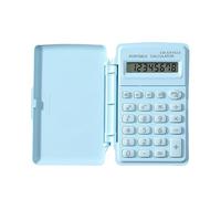 Mini Calculadora - 10x6 cm ABS Pequeño Dispositivo Digital, Cubierta de Miembro, Máquina de Agregar De Tamaño De Pocket, Botones de Función Básica | Herramienta Compacta Para Estudiantes Examen de