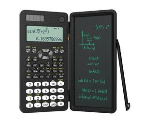 Mini calculadora científica con tableta de escritura, calculadoras, Bloc de notas, notas, electrónica de oficina, suministros escolares 991es Ms EX 82ms, nuevo 991MS