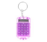 Mini Calculator Keychain, 2-in-1 Tiny Electronic, Portable Calculator Key | Universal Candy-Colored Mini, Digits Calculator Cute, and Functional Key, Chain Calculator Easy to Use, Multiuse