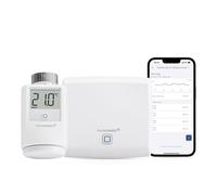 Mini calefacción Homematic IP Starter Set: Hogar inteligente, control digital, Alexa y Asistente de Google