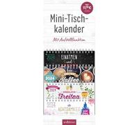 Mini calendario de mesa 2024: con 4 x 6 Ex.